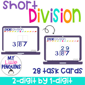 Google Slides: Short Division 2-digits by 1-digit NO Remainders