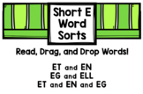 Google Slides: Short E Word Family Sort