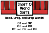 Google Slides: Short O Word Family Sort