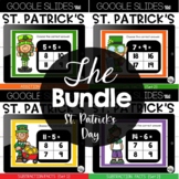 Google Slides™ St Patricks Day Addition Subtraction Facts 