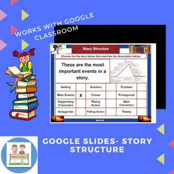 Preview of Google Slides- Story Structure