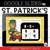 Google Slides Subtraction Facts Set 1 for Google Classroom