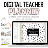Google Slides Teacher Planner | Digital Planner FREE Calen