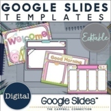 Google Slides Templates Daily Agenda | Visual Schedule | Editable