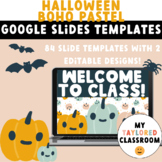 Google Slides Templates-Halloween Boho Pastel