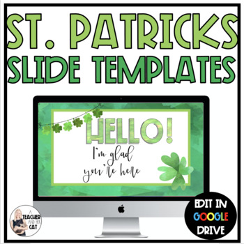 Free St Patrick's Day themes for Google Slides & PowerPoint