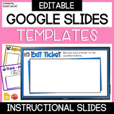 Google Slides Templates - Teaching Strategies & Activities