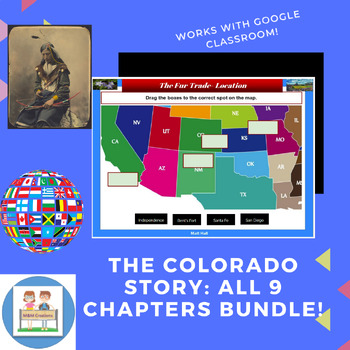Preview of Google Slides: The Colorado Story: All 9 Chapters Bundle!