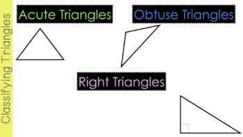 Preview of Google Slides - Triangle Angle Sum w/ Exit Slip - Digital Resource *BUNDLE*