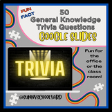 Google Slides Trivia Game - 50 Questions (General Knowledg