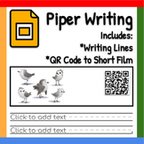 Google Slides ™︱Type Direct Piper Short Film Writing Templ