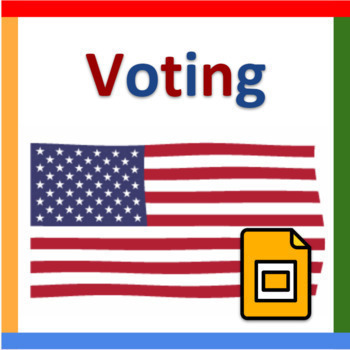 Preview of Google Slides ™︱Voting - Distance Learning