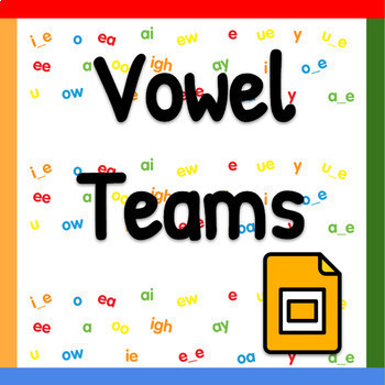 Preview of Google Slides ™︱Vowel Teams Presentation