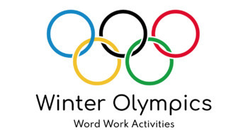 Preview of Google Slides - Winter Olympics - Word Work Activities