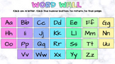 Google Slides Word Wall - Editable