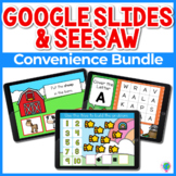 Google Slides and Seesaw Growing Bundle