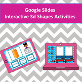 Google Slides: interactive identifying 3d Shapes--Distance