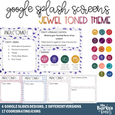 Google Splash Screen Templates: Jewel Toned 