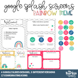 Google Splash Screen Templates: Rainbow