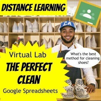 Preview of Google Spreadsheet: Shoe Cleaning Lab