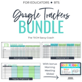 Google Trackers Bundle (w/ Morning Meeting Slides!)