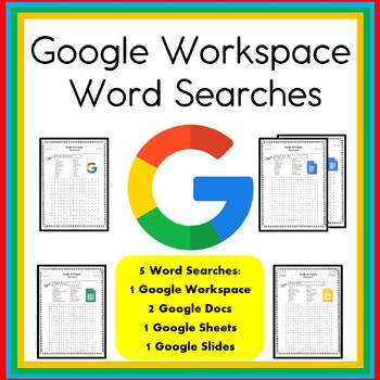 Preview of Google Workspace Word Searches