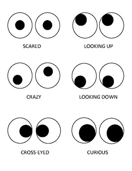 Preview of Googly Eye Printable