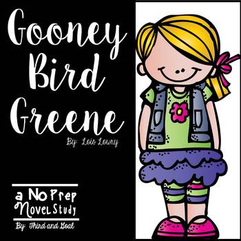 Preview of Gooney Bird Greene Novel Unit or Guided Reading Pack
