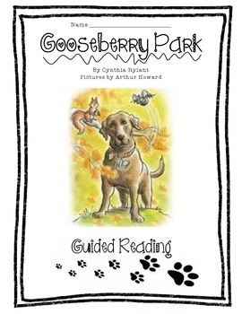 Preview of Gooseberry Park Guided Reading Packet, CC-Aligned!