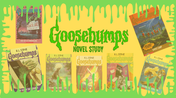 Preview of Goosebumps Novel Study