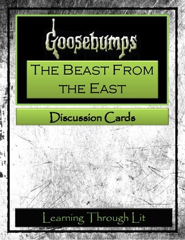 Goosebumps The Beast From The East Discussion Cards Printable Shareable