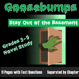 Goosebumps: Stay Out of the Basement Novel Study Questions