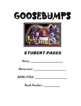 Preview of Goosebumps by R.L. Stine (short unit)