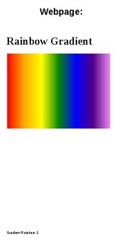 Preview of Gorgeous Rainbow Gradients in HTML