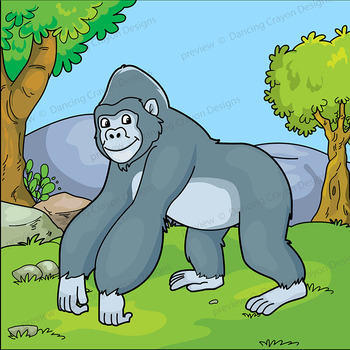 clipart gorilla