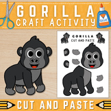 Gorilla Craft | Forest Animal Craft | Zoo Animal Craft | C