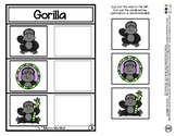 Gorilla  - Match Me Mat 1:1 Object Matching - #60CentFinds