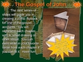 Gospel of John Comic Strip Template and Fold-able Template