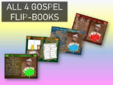 Gospel of Matthew-Mark-Luke-John Comics Template & Fold-ab