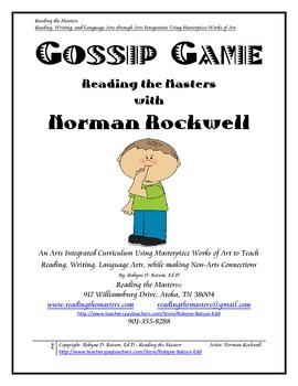 Preview of Gossip Game with Norman Rockwell