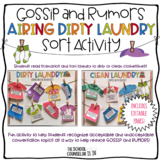 Gossip and Rumors Airing Dirty Laundry Sort