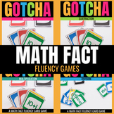 Math Fact Fluency Games Addition, Subtraction, Multiplicat