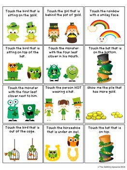 Gotcha Leprechaun: Basic Concept Activities by The Dabbling Speechie