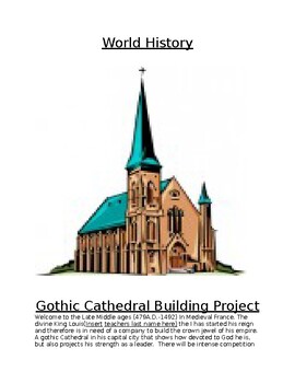 Preview of Gothic Cathedral building project