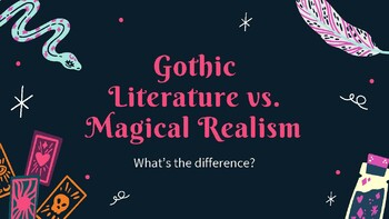 Preview of Gothic Lit vs. Magical Realism