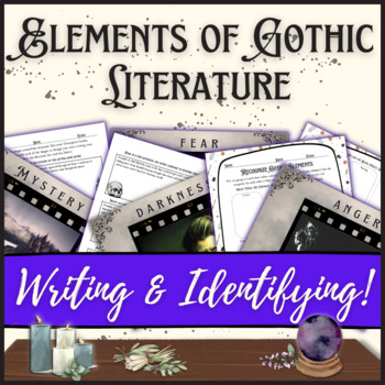 Preview of Gothic Literature Activities