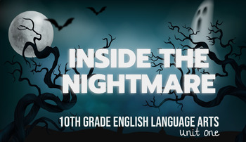 Preview of Gothic Literature BUNDLE Slides & Printable Activities, Assessments, etc!