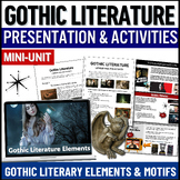 Gothic Literature Short Story Unit - Dark Romantics Introd