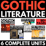 Gothic Literature Unit Projects - Short Stories with Compr