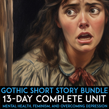 Preview of Gothic Literature Bundle: Yellow Wallpaper, Joyce Carol Oates, William Faulkner